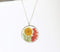 Pressed Flower Pendant Necklace, Real Dried Flower Resin Jewellery