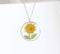 Pressed Flower Pendant Necklace, Real Dried Flower Resin Jewellery