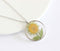 Pressed Flower Pendant Necklace, Real Dried Flower Resin Jewellery