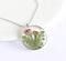 Pressed Flower Pendant Necklace, Real Dried Flower Resin Jewellery