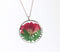 Pressed Flower Pendant Necklace, Real Dried Flower Resin Jewellery