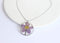 Pressed Flower Pendant Necklace, Real Dried Flower Resin Jewellery