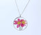 Pressed Flower Pendant Necklace, Real Dried Flower Resin Jewellery