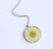 Pressed Flower Pendant Necklace, Real Dried Flower Resin Jewellery