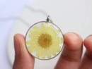 Pressed Flower Pendant Necklace, Real Dried Flower Resin Jewellery