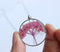 Pressed Flower Pendant Necklace, Real Dried Flower Resin Jewellery