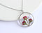 Pressed Flower Pendant Necklace, Real Dried Flower Resin Jewellery