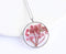 Pressed Flower Pendant Necklace, Real Dried Flower Resin Jewellery