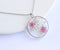 Pressed Flower Pendant Necklace, Real Dried Flower Resin Jewellery