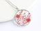 Pressed Flower Pendant Necklace, Real Dried Flower Resin Jewellery