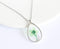 Teardrop Pressed Flower Pendant Necklace, Real Dried Flower Resin Jewellery