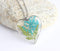 Heart Pressed Flower Pendant Necklace, Real Dried Flower Resin Jewellery