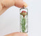 Rectangle Pressed Flower Pendant Necklace, Real Dried Flower Resin Jewellery