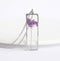 Rectangle Pressed Flower Pendant Necklace, Real Dried Flower Resin Jewellery