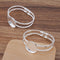 5pcs Brass Lace 25mm bracelet blanks, Bracelet Settings Bezel Bangle Bracelet Bases