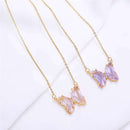 Butterfly pendant necklace