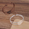 5pcs Brass bracelet 18mm plane blanks, Bracelet Settings Bezel Bangle Bracelet Bases