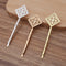 20pcs Bow Hair Findings, Hair Accessories