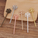 20pcs Bow Hair Findings, Hair Accessories