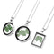 1pcs Pressed Flower Pendant Necklace