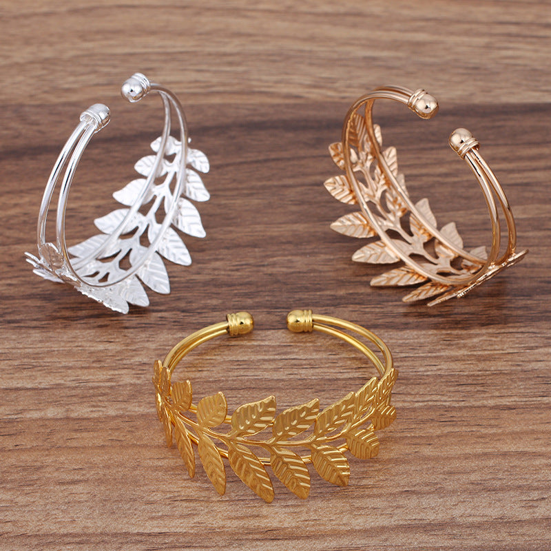 5pcs Leaf Double Bracelet