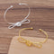 5pcs Bow 12mm bracelet blanks Bracelet Settings Bezel Bangle Bracelet Bases