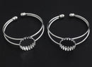 5pcs Crown 20mm blanks Bracelet Settings Bezel Bracelet Bases