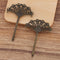 20pcs Bobby Pins Flower Filigree Pad, Brass Jewelry Vintage Flower Hairpins, Flower Hair Findings,Hair Accessories