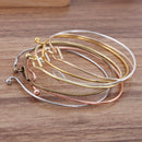 10pcs DIY Jewelry Accessories, Handmade Material, Copper Bracelet