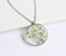 1pcs pressed flower pendant necklace, flower jewelry wholesale