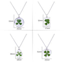 1pcs Pressed Flower Pendant Necklace