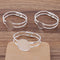 5pcs Brass 20/25/30mm bracelet blanks, Bracelet Settings Bezel Bangle Bracelet Bases