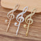 20pcs brass plating Musical Note Bobby Pins Leaves Flower Filigree Pad, Flower Hair Findings, Hair Accessories