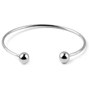 5pcs 316L Stainless Steel Adjustable Bangle 65mm Adjustable Wire Bangle bracelet