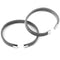 2pcs stainless steel bracelet