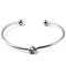 5pcs 316L Stainless Steel Adjustable Bangle 65mm Adjustable Wire Bangle