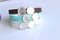 7pcs 2 trays bracelet blanks, 12mm Bracelet Settings, Bezel Bangle Bracelet Bases