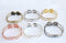 3pcs bracelet blanks 20mm Bracelet Settings Bezel Bangle Bracelet Bases