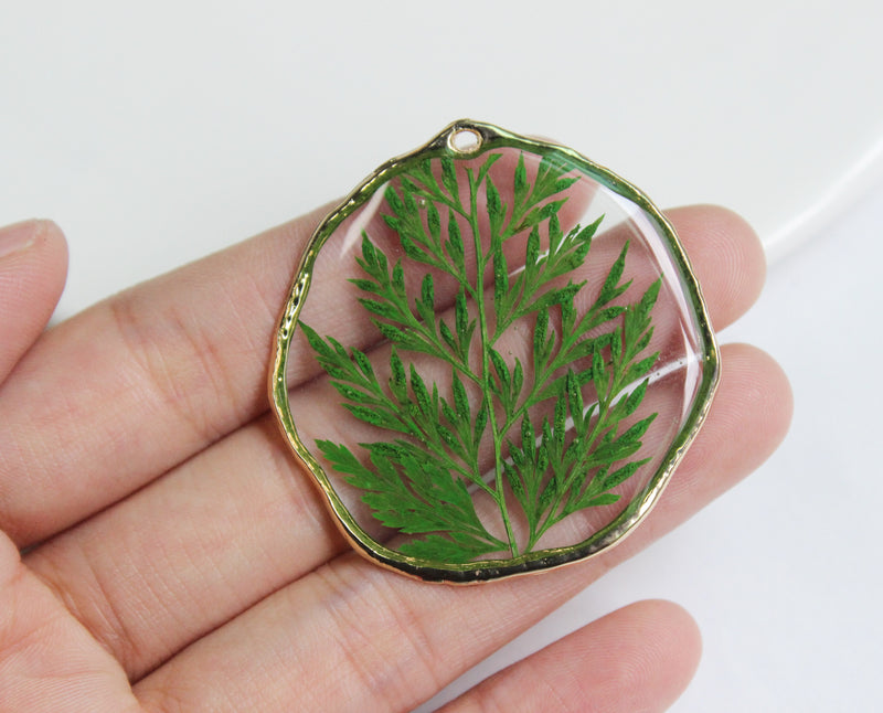 1pcs Fern Necklace,Necklace, Nature Jewelry