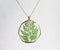 1pcs Handmade Leaves pressed flower pendant necklace jewelry