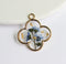 1pcs  Handmade pressed flower pendant jewelry