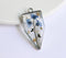 1pcs Handmade pressed flower pendant jewelry