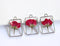 1pcs Handmade pressed flower pendant jewelry Rectangle 21x34mm