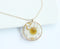 1pcs Handmade Pressed flower jewelry pendant necklace