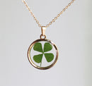 1pcs pressed flower pendant necklace, flower jewelry wholesale