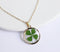 1pcs pressed flower pendant necklace, flower jewelry wholesale