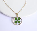 1pcs pressed flower pendant necklace, flower jewelry wholesale