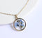 1pcs pressed flower pendant necklace, flower jewelry wholesale