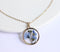 1pcs pressed flower pendant necklace, flower jewelry wholesale