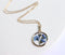 1pcs pressed flower pendant necklace, flower jewelry wholesale